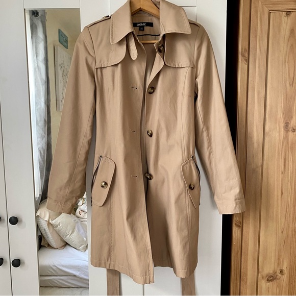 DKNY trench coat size XS - Picture 3 of 7